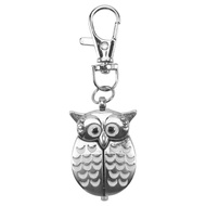 (SNMI) Double open owl Key ring Pocket watch