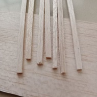10Pcs balsa wood sticks 2mm x 3mm wood models handicrafts
