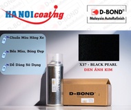 Sơn Xịt Xóa Vết Xước Ô TÔ MITSUBISHI TRITON Màu ĐEN ÁNH KIM Code X37 - BLACK PEARL Chính Hãng D-BOND