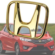 [OFFER] Honda Gold Logo Emblem Badge For Honda Civic Accord CRV HRV Jazz Odyssey Stream (Front Only)