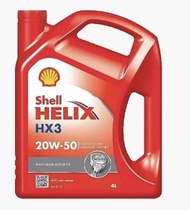 Oli Shell HX3 20W-50 4L