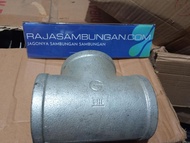 TEE Besi 2 Inch Sambungan Pipa Paralon Cabang 3 T Ti Welding Las