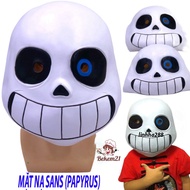 Alpha Sans Mask Gangster Mage Standard Papyrus Hero Costume In Game Legend Of The Sans - Hooded Mask