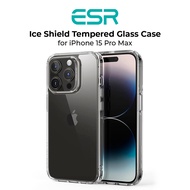 ESR iPhone 15 / 15 Plus / 15 Pro / 15 Pro Max Ice Shield Tempered Glass Case