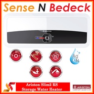 Ariston NEW AN2 SLIM2 RS Series Slim Storage Water Heater for BTO HDB  Condos l Ready stocks