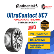 Continental UltraContact UC7 / UC6 Tayar Tyre 235/50R18 Vellfire Alphard 215/55R17 HRV 195 55 15 16 