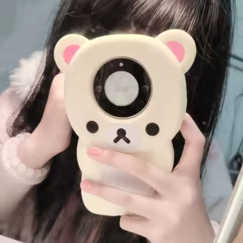 Cute 3D Cartoon Rilakkuma Bear Phone Case for Huawei Honor Magic6 Lite Magic5 Maigc 5 6 Lite X9a X9b
