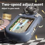 Children's Steering Wheel Simulation Driving Toy Electric Racing Adventure Game Console Toy Tabletop