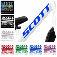 New Design SCOTT Cycling Vinyl Sticker Frame Decal for MTB Bike Decor Scott Bicycle Decals Road Stickers