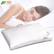 Taomei Hotel Feather Silk Cotton Pillow Core Memory Pillow Cervical Pillow Single Feather Silk Pillo