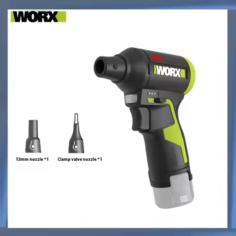 WORX WU094 12V Stepless Speed ESD Safe Brushless Lithium Cyclone Duster Blower Turbo Fan Efficient C