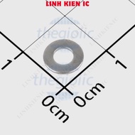 [100 Pieces]- Sealed Long Temple M3 X 7mm Thick 0.5mm Stainless Steel 201 Linhkien IC