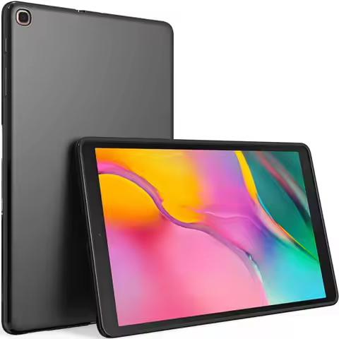 For Samsung Galaxy Tab A 8.0 10.1 Inch Tablet Case 2019 Slim Design Soft Silicone Protective Black C