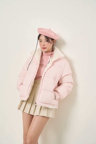 umore.made ✨ 2-sided cloudy Fleece jacket แจ็คเก็ตใส่ได้2ด้าน กันหิมะ หนา นุ่มอุ่น เลขตัวเดียวเอาอยู