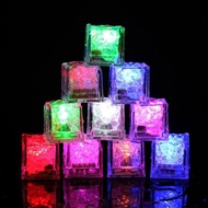 10PCS LED Ice Cubes Glowing Party Ball Light Bar Wine Glass Luminous Lamp Wedding Festival Christmas Decoration Neon Flash Light