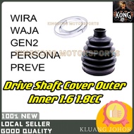 GOOD QUALITY WIRA WAJA GEN2 PERSONA PREVE DRIVE SHAFT COVER OUTER INNER 1.6 1.8CC TRIANGLE HOLE STEERING PARTS