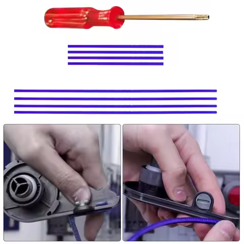 8Pcs/set Soft Plush Strips For D-yson V6/V7/V8/V10/V11 Vacuum Cleaner Soft Roller Cleaner Head Repla