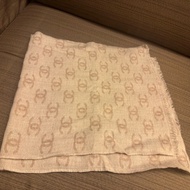 CHANEL 24b 漸變cc logo 圍巾