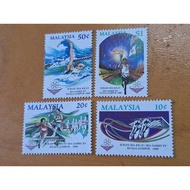 Setem Baru 1989 SEA GAMES Sea Games 4v Stamp MNH Mint New Stamp Complete Set