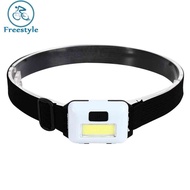 3W COB LED Headlamp Headlight Battery Powered 3 Mode Waterproof Flashlight Head Torch