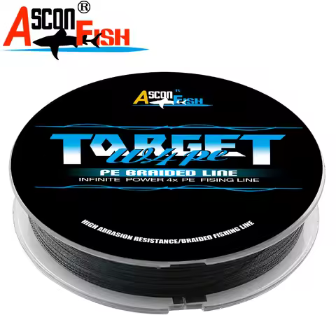 Ascon Fish 4 Strands Japan Ultra Strong Braided Fishing Line 100m for Cord Fishing Accessories 6-100