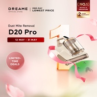 【NEW】Dreame D20 Pro Dust Mite Vacuum | 55°C Heating | Hot Air Dehumidification | High Freq Flapping 