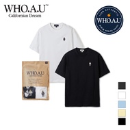 [WHO.A.U] Steve 2PACK Solid T-shirts | WHRAE2351U