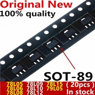 (20piece)100% New 78L05 78L06 78L08 78L09 78L10 78L12 78L15 79L05 SOT-89 Chipset