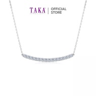 TAKA Jewellery Cresta Diamond Necklace 9K