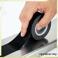 [ReyalxaMY] Black fabric insulating tape for wire harnesses, 9 meters (32.8 feet), fabric