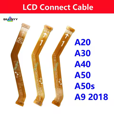 LCD Display Connect Flex Cable Ribbon For Samsung Galaxy A20 A30 A40 A50 A50s A9 2018 A920F Spare Pa