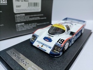 IG 1 43 Porsche Leman Rally Car Model Porsche 962C #19 LeMans 1987
