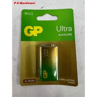 GP Ultra Plus Alkaline Battery @ 9V