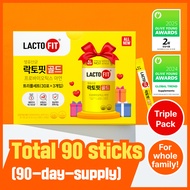 LACTO-FIT Probiotics Gold 30 Sticks Triple Set (90-day supply)