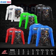 Zone A Printed Long Sleeve Youth Shirt
