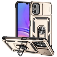 Vỏ cho Samsung Galaxy A06 A 06 Samsung A06 2024 giáp đứng nhẫn có nam châm chống sốc giá đỡ xô đầy đ