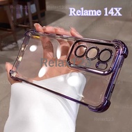 For OPPO Realme 14X 5G Realme14X 5G Realme14X Realme 14 X 5G Casing 2025 Soft Clear Four Corners Thi