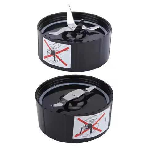 Replacement Cross and Flat Blades Kit Fit For Magic Bullet Blender Juicer Mixerm 250W MB1001,MB 1001