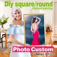 DPF DIY Diamond Painting Photo Custom Gift Custom Make Your Own Diamond Painting Square/Round Full D