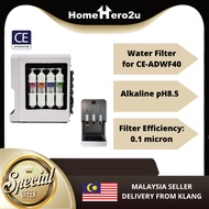 [FILTER ONLY] CE-ADWF40 PH8.5 PENULEN AIR BERSEPADU CE DENGAN PENAPIS 4 × & WATER DISPENSER BERBILAN