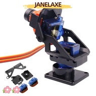 JANELAXE932QW 1Sets Steering Gear Pan Tilt, SG90 MG90s 9g Ultrasonic Aerial Model Two Axis PTZ, Dura