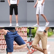 100% Chinos Cotton seluar pendek lelaki Men Shorts Casual Short Pants Men Sports Shorts pant🔥