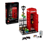 【LEGO 樂高】磚星球〡 21347 IDEAS 倫敦紅色電話亭 Red London Telephone Box
