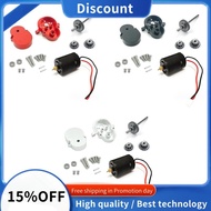 Metal Transmission Gearbox with 370 Motor & Steel Gear for WPL D12 D42 1/10 RC Car Upgrade Parts Acc