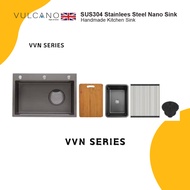 [READY STOCK] VULCANO SUS 304 MULTIFUNCTION KITCHEN SINK - VVN