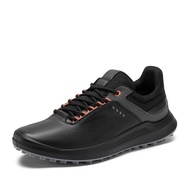ECCO men's genuine leather outdoor golf shoes studless non-slip golf shoes sports shoes casual shoes