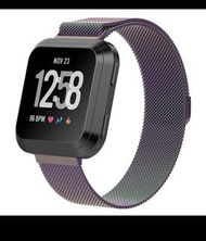 Fitbit Versa / Versa Lite/Versa 2 Watch band珍珠色米蘭米尼斯磁石錶帶