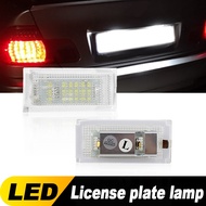2pcs Car Number License Plate Light CANbus 12V  White LED Lamp installation for BMW E46 2D M3 (98-03