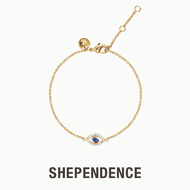 SHEPENDENCE สร้อยข้อมือ LUCKY Evil Eye ประดับคริสตัล