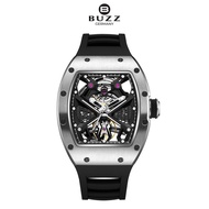 Buzz   Germany Jam  Tangan Lelaki Men's Rubber Automatic Watch BZ-MG3674